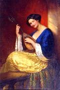 Julie Wilhelmine Hagen-Schwarz, Mandoline player